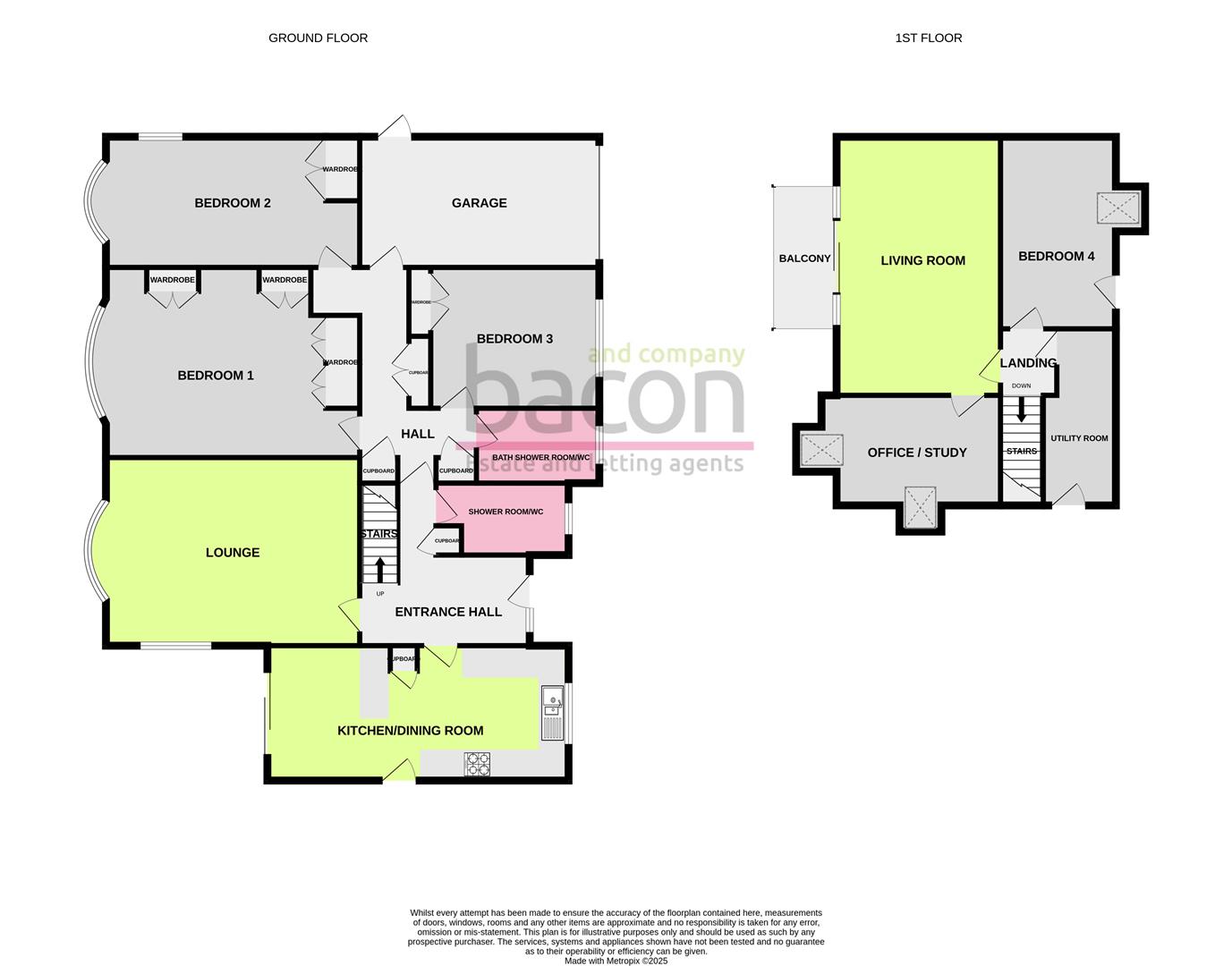 Floor Plan | Chalet - Detached | Lamorna Gardens, Ferring, Worthing | For Sale